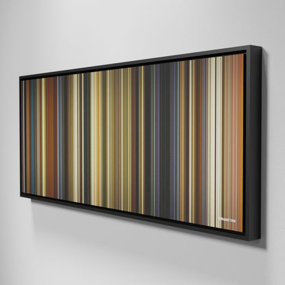 Side view of Framed Buff's of Padmaavat Frome on the wall