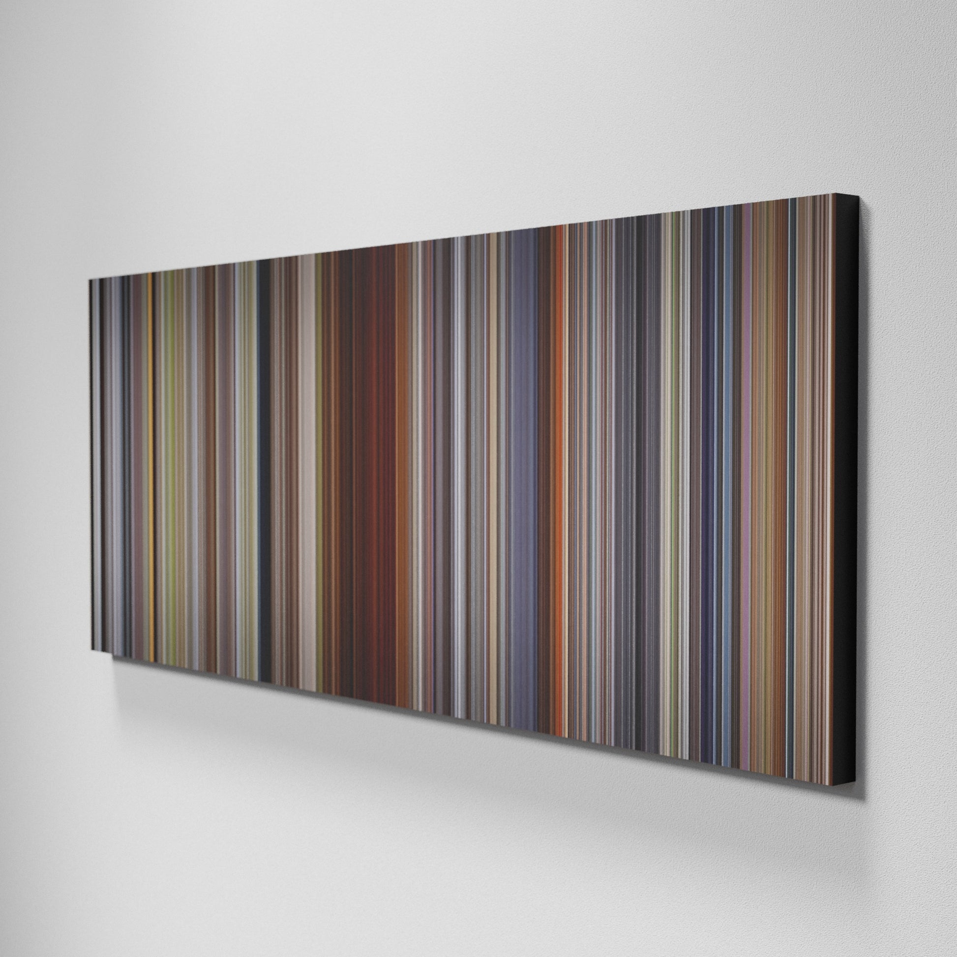 Side view of Basic of The Color Purple Frome on the wall