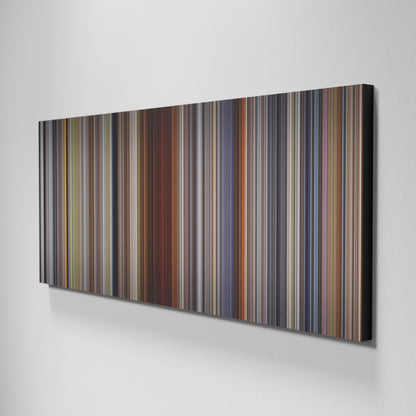 Side view of Basic of The Color Purple Frome on the wall