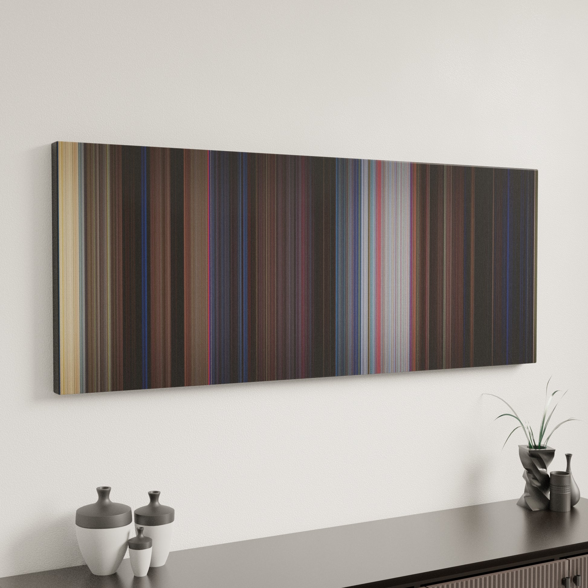 Minimal interior design with Bedknobs and Broomsticks Frome on the wall