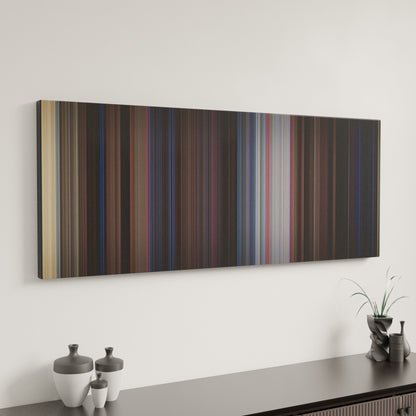 Minimal interior design with Bedknobs and Broomsticks Frome on the wall