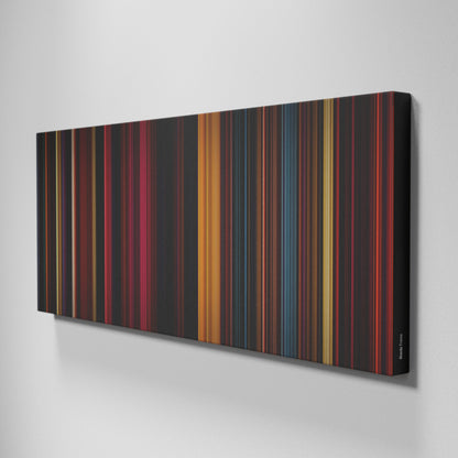 Side view of Buff's of Mandy Frome on the wall