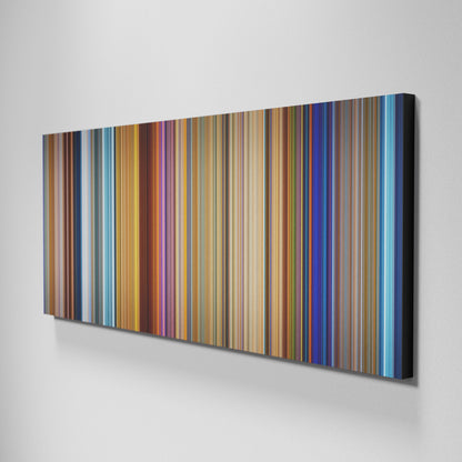 Side view of Basic of The Road to El Dorado Frome on the wall