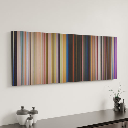 Minimal interior design with Zootopia Frome on the wall