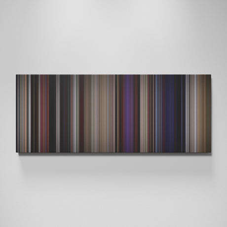 The Blues Brothers movie canvas wall art - color palette print