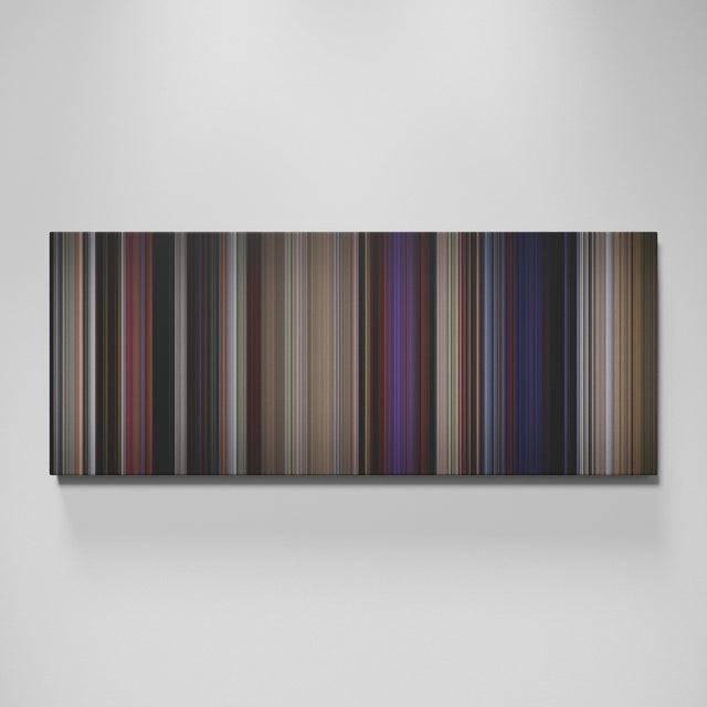 The Blues Brothers movie canvas wall art - color palette print
