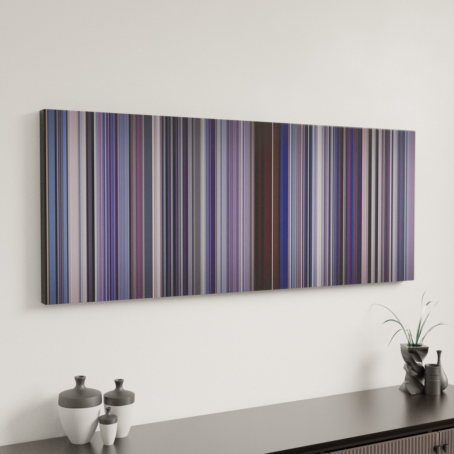 Minimal interior design with Punch-Drunk Love Frome on the wall