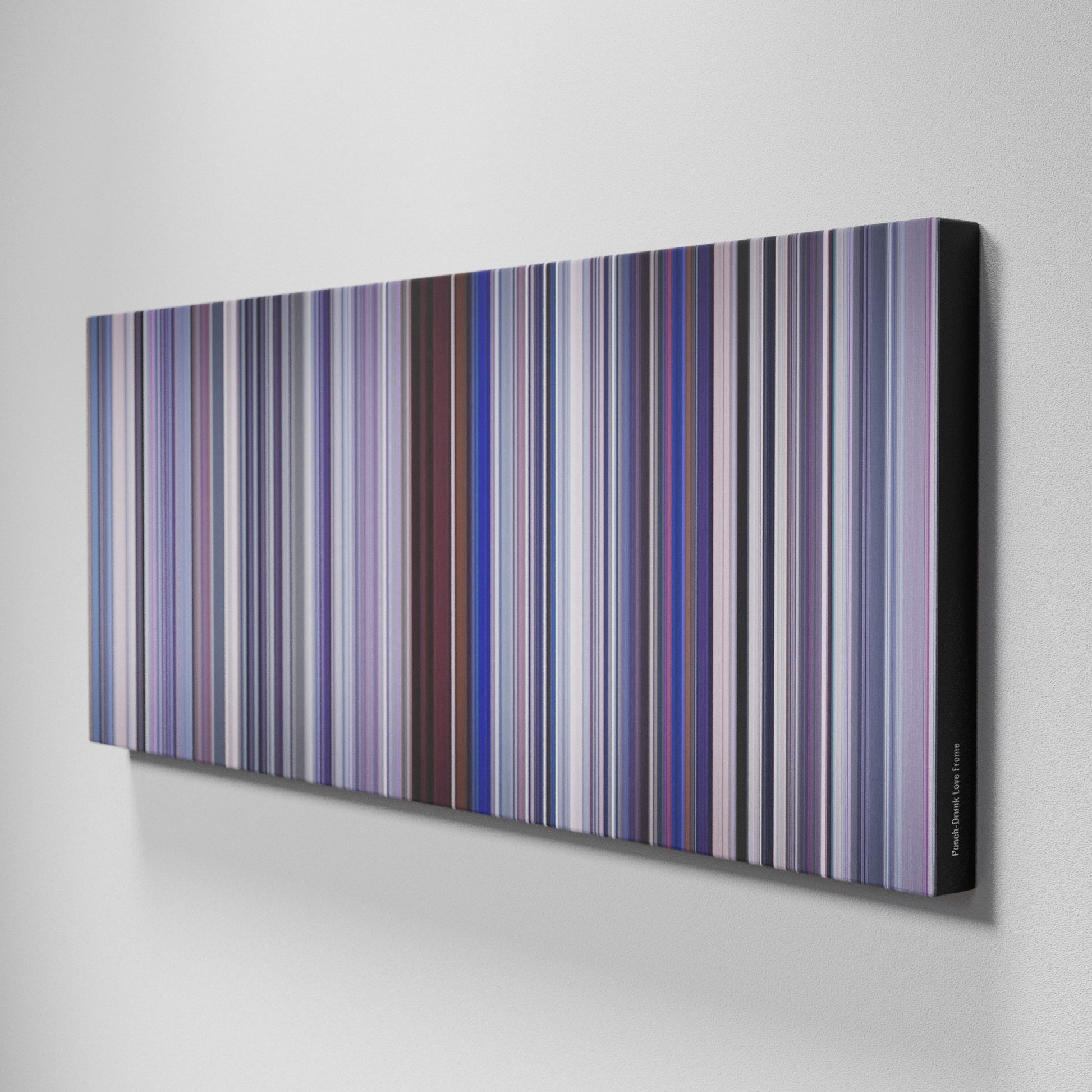 Side view of Buff's of Punch-Drunk Love Frome on the wall