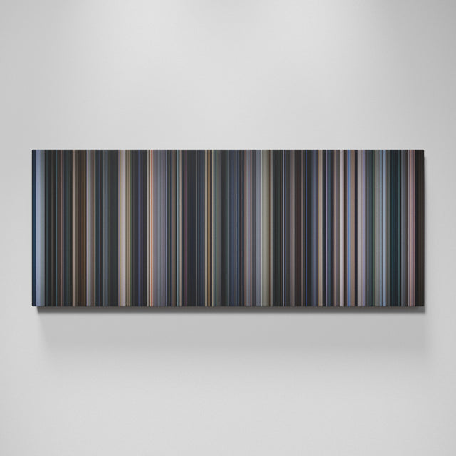 Cinema Paradiso movie canvas wall art - color palette print