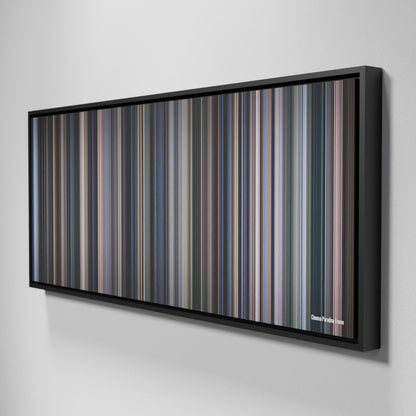 Side view of Framed Buff's of Cinema Paradiso Frome on the wall