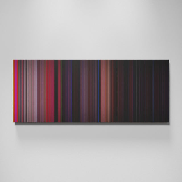 West Side Story movie canvas wall art - color palette print