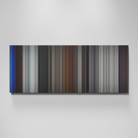 A Matter of Life and Death movie canvas wall art - color palette print