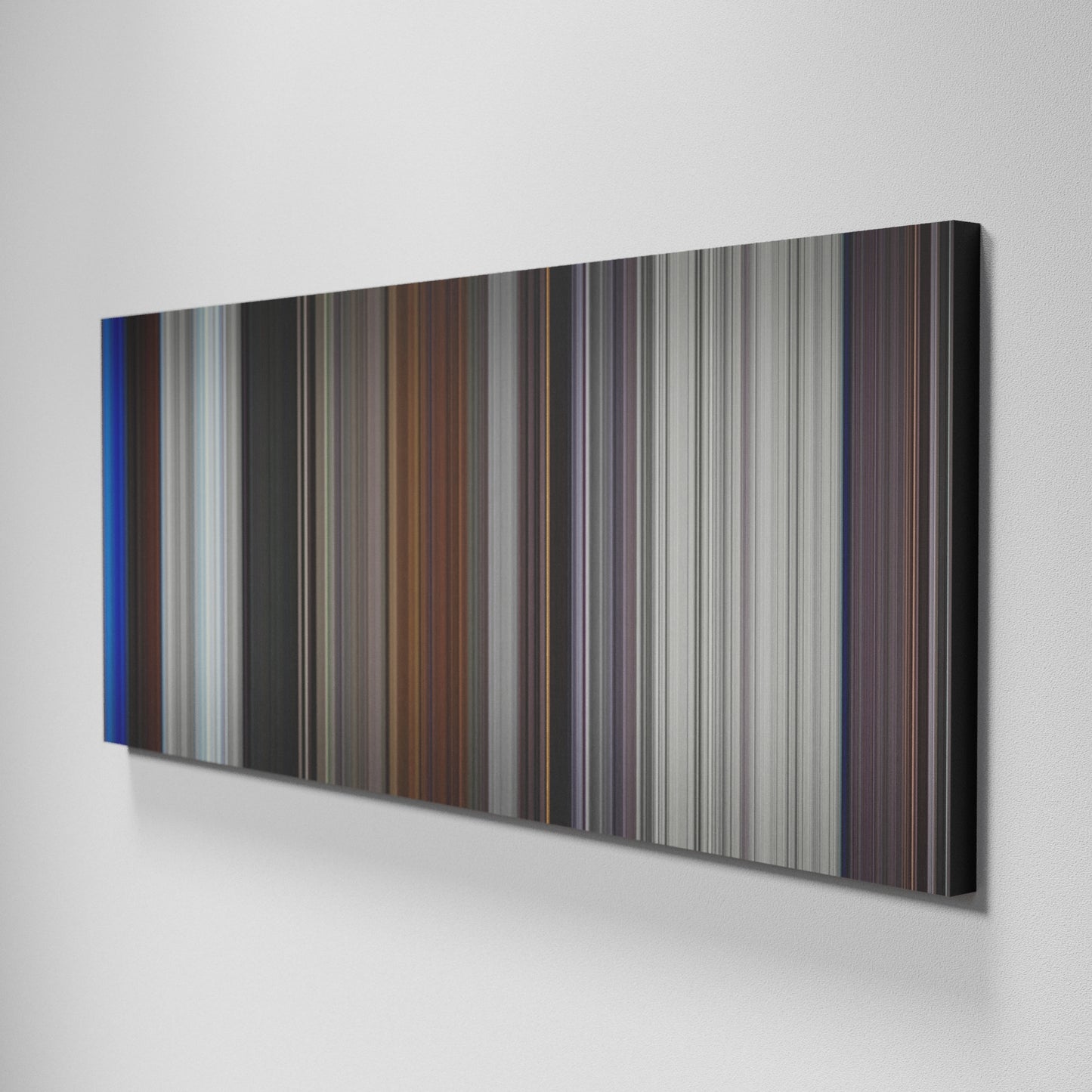 Side view of Basic of A Matter of Life and Death Frome on the wall