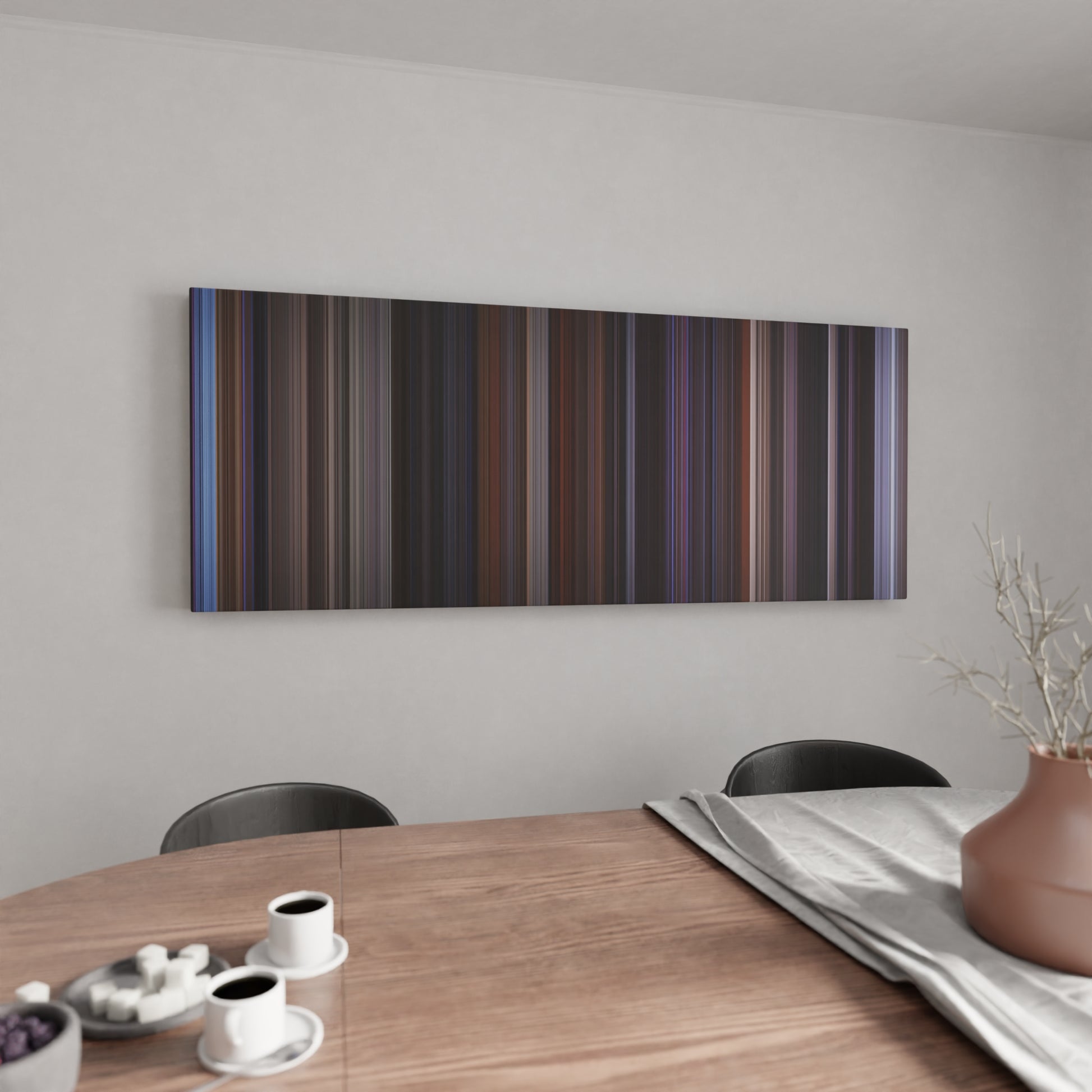 Kitchen with Crash Frome on the wall