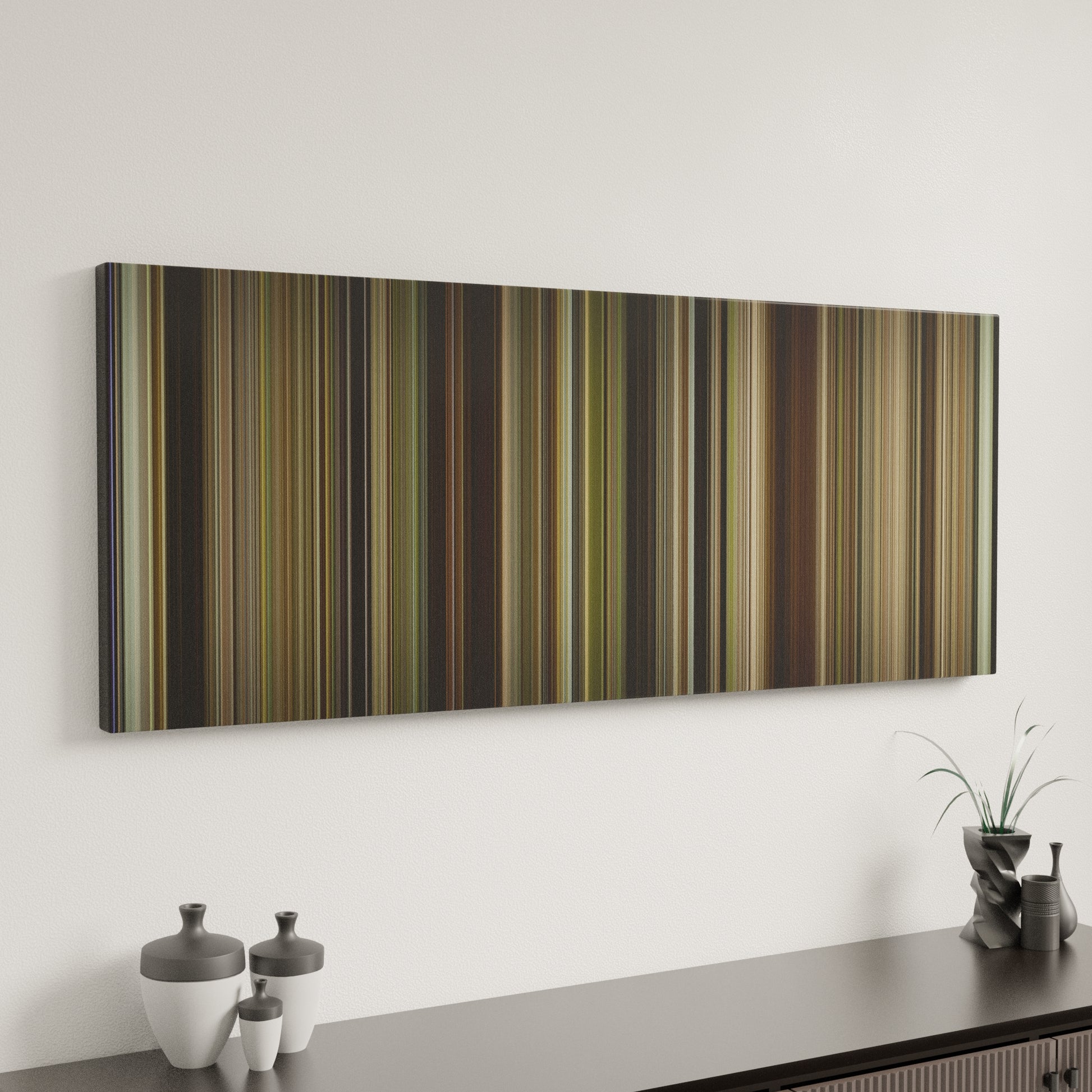 Minimal interior design with Chariots of Fire Frome on the wall