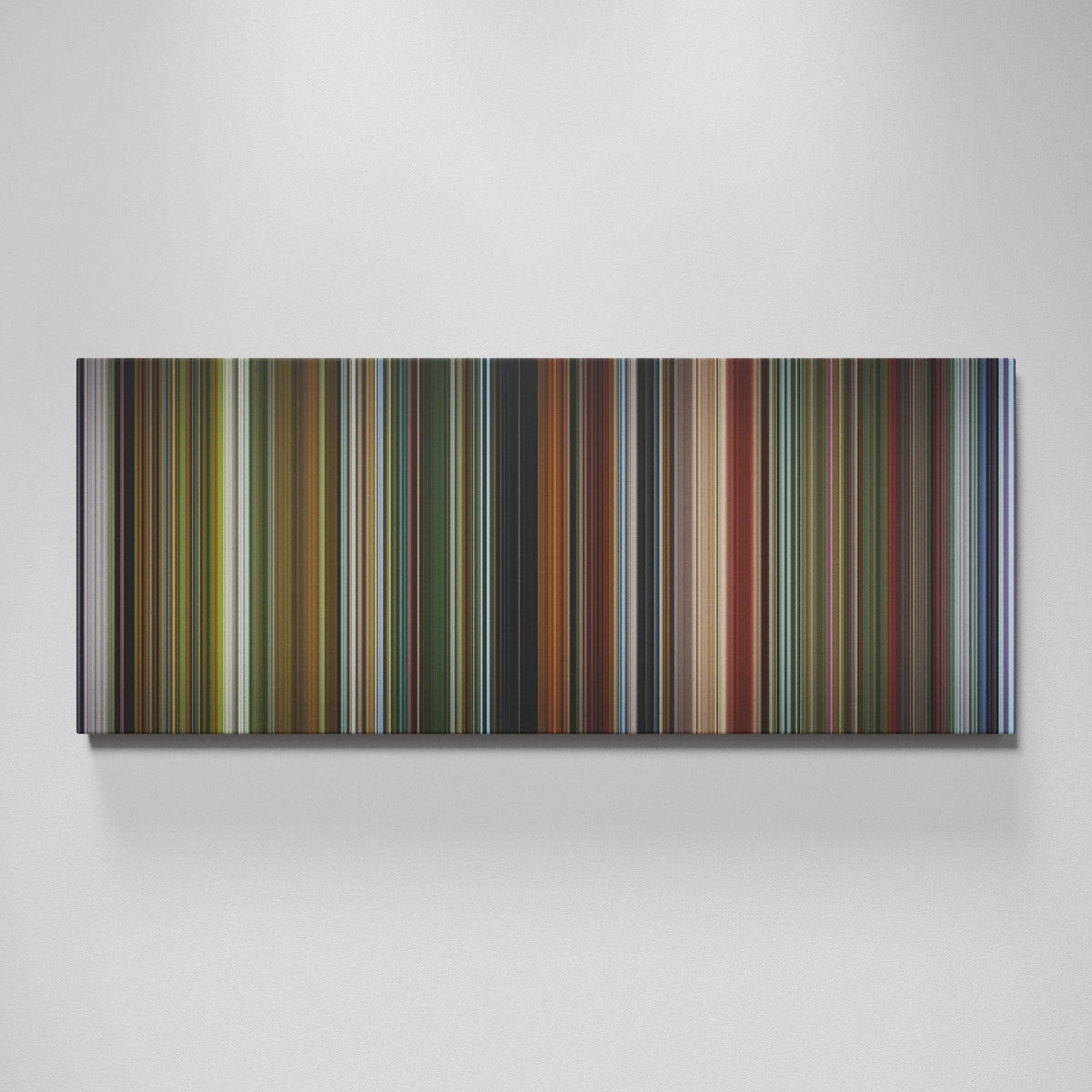 Oldboy movie canvas wall art - color palette print
