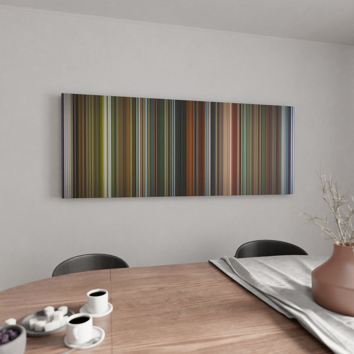 Oldboy canvas wall art in kitchen - movie decor