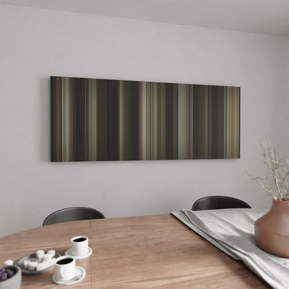 Kitchen with Paterson Frome on the wall