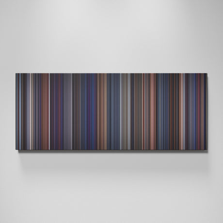 Brazil movie canvas wall art - color palette print