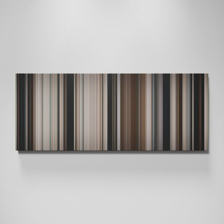 All the President's Men movie canvas wall art - color palette print