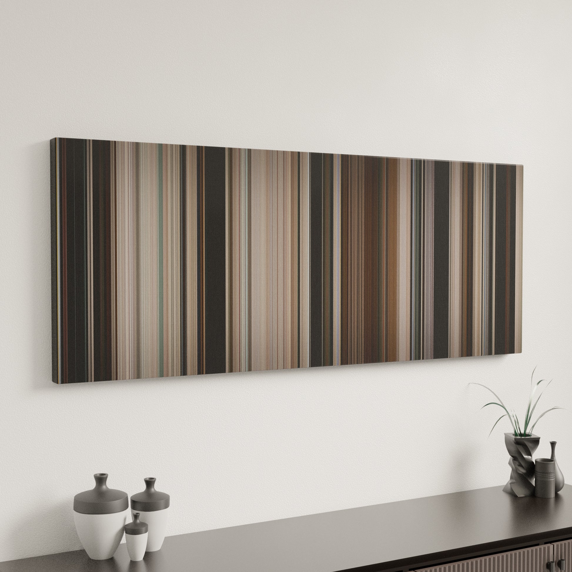 Minimal interior design with All the President's Men Frome on the wall