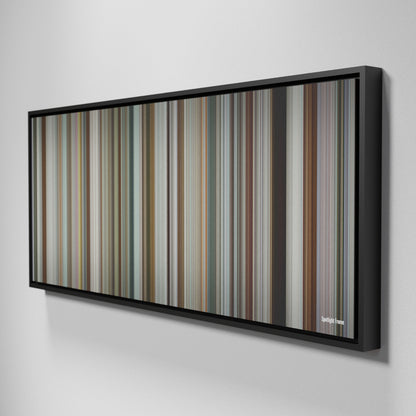 Side view of Framed Buff's of Spotlight Frome on the wall