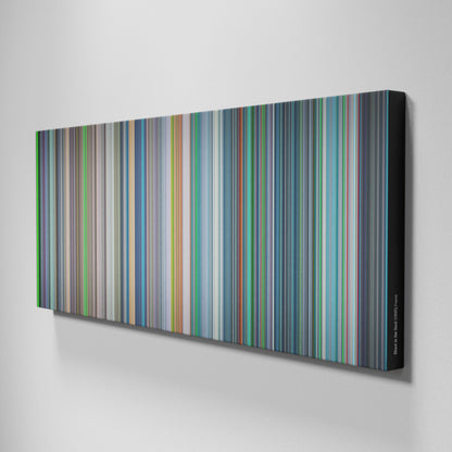 Side view of Buff's of Ghost in the Shell Frome on the wall