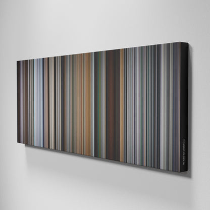 Side view of Buff's of The Italian Job Frome on the wall