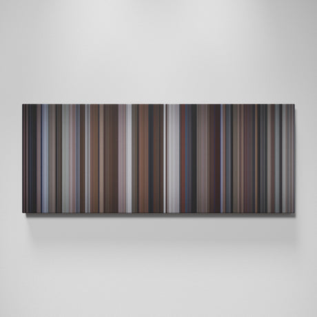 Beautiful Girls movie canvas wall art - color palette print