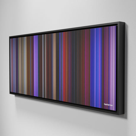 Purple Rain movie canvas art - framed wall print