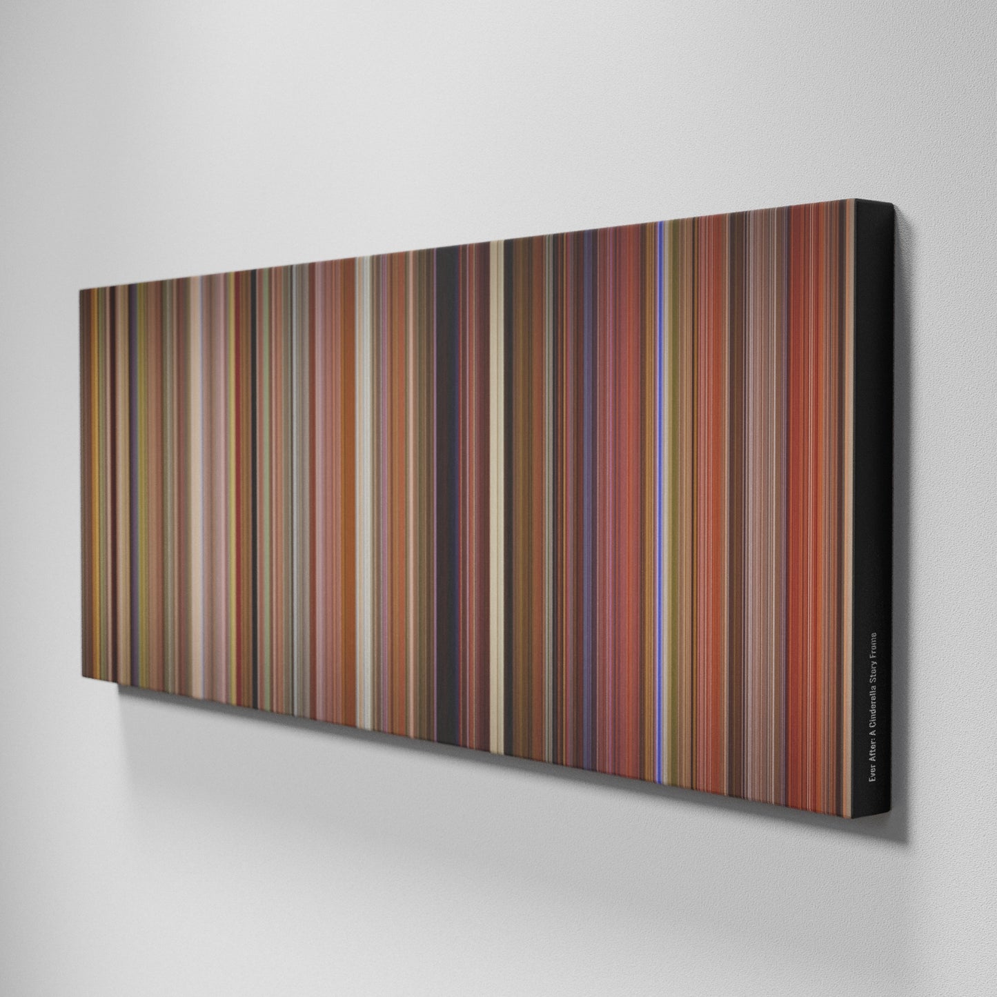 Side view of Buff's of Ever After: A Cinderella Story Frome on the wall