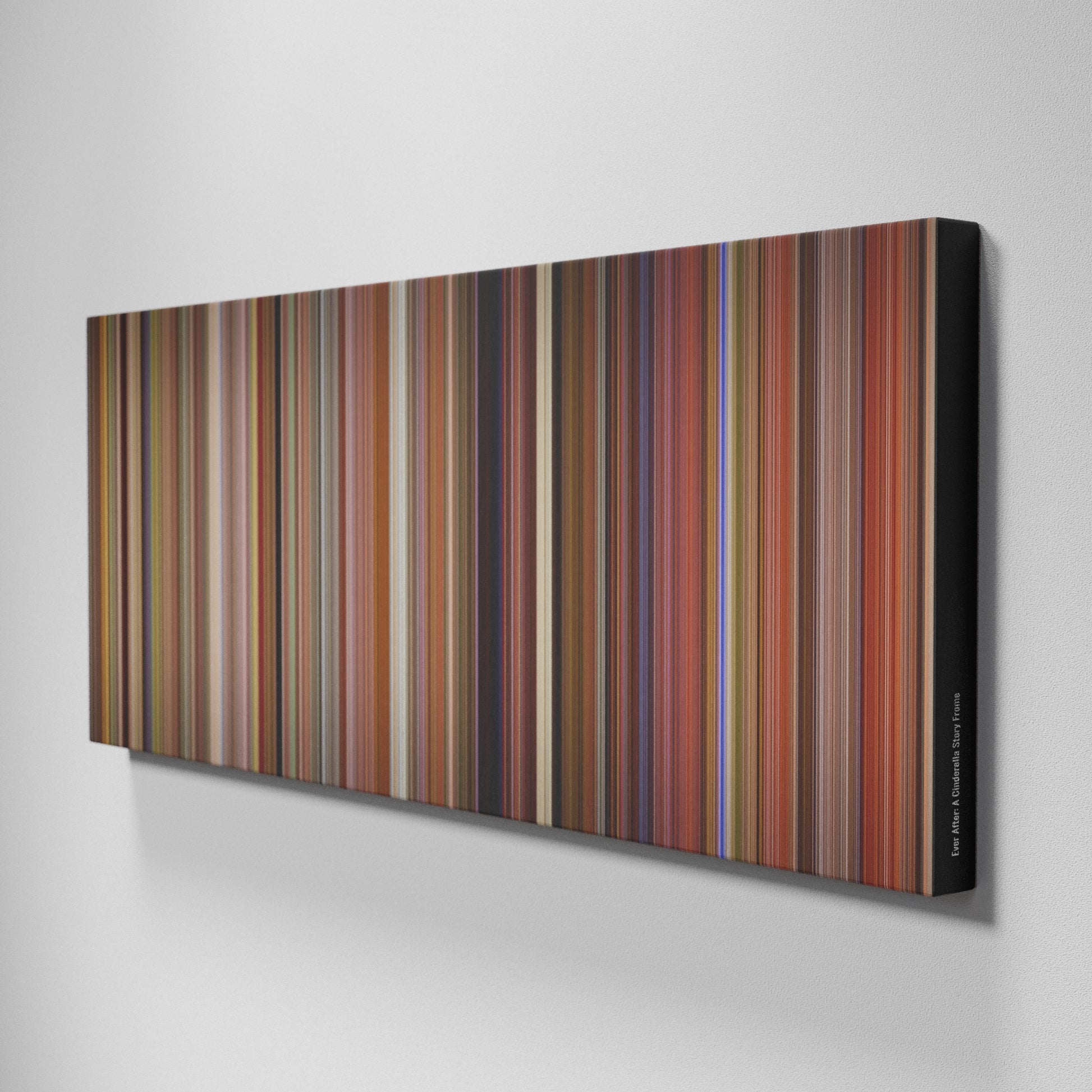 Side view of Buff's of Ever After: A Cinderella Story Frome on the wall