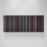 The Hunt for Red October movie canvas wall art - color palette print