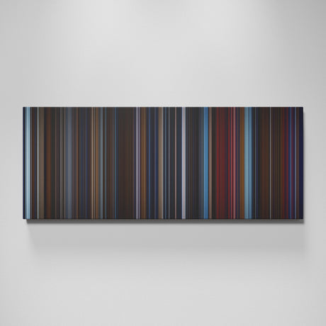 The Hunt for Red October movie canvas wall art - color palette print