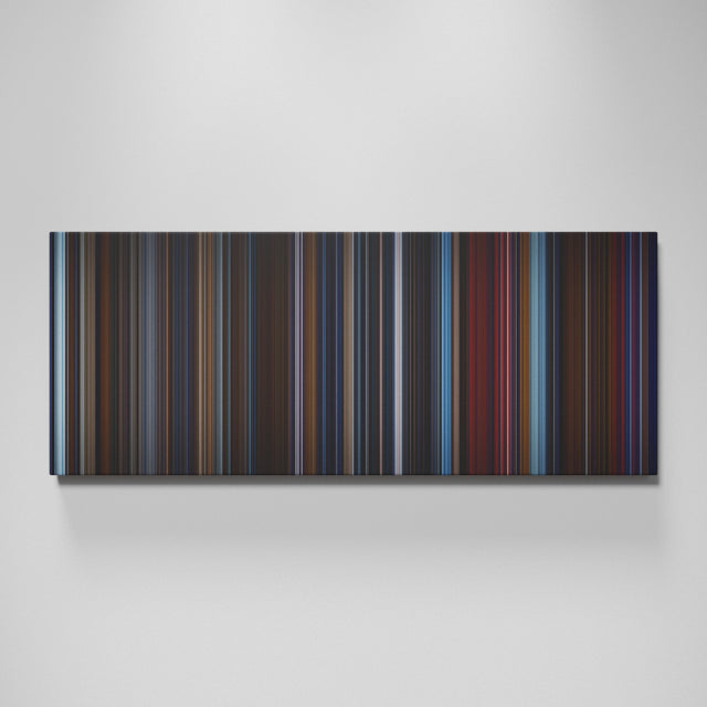 The Hunt for Red October movie canvas wall art - color palette print