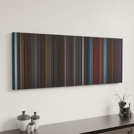 The Hunt for Red October canvas art in modern interior - movie color palette