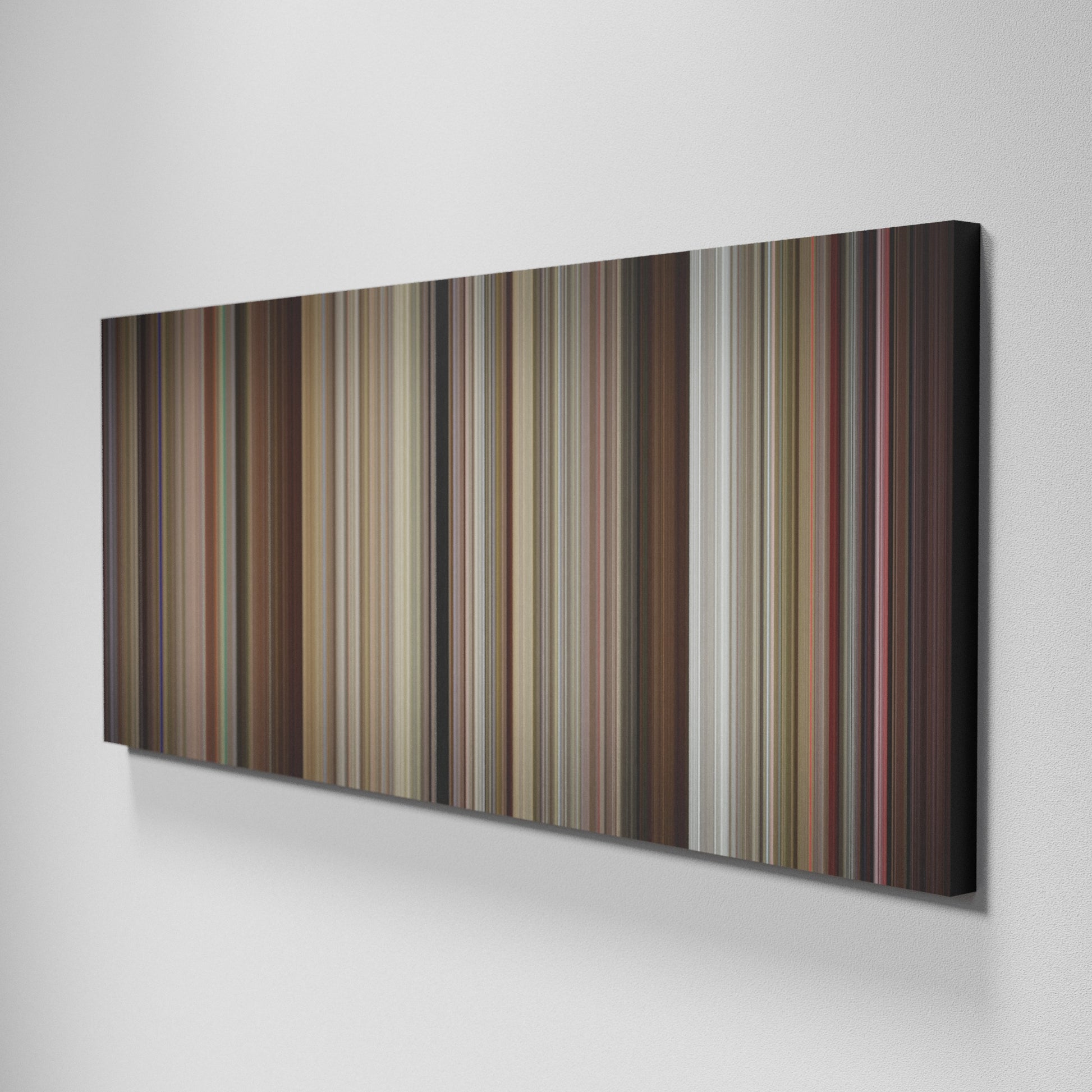 Side view of Basic of Rushmore Frome on the wall