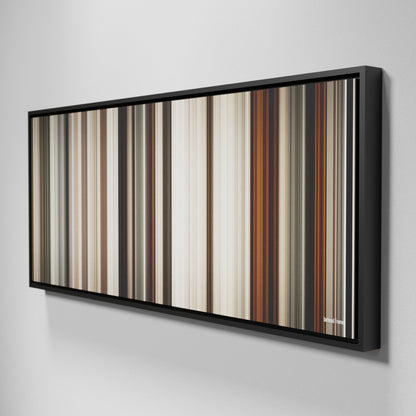 Side view of Framed Buff's of Jarhead Frome on the wall