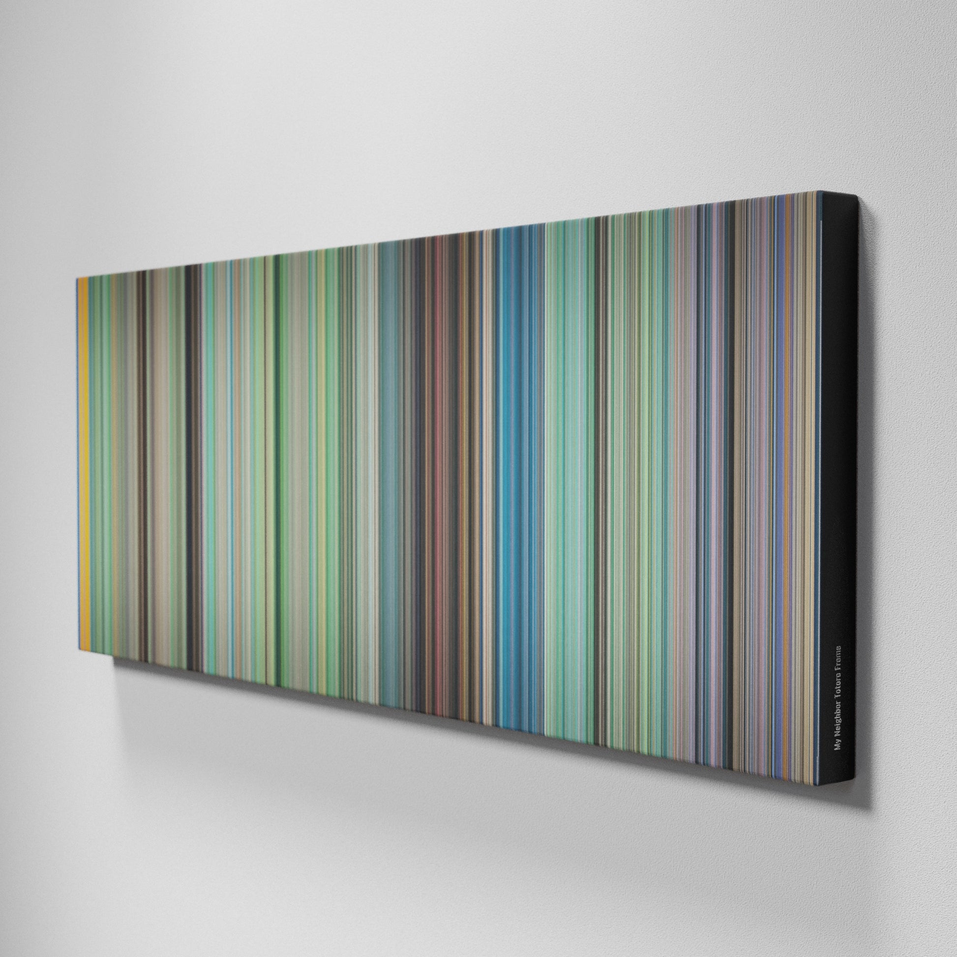 Side view of Buff's of My Neighbor Totoro Frome on the wall