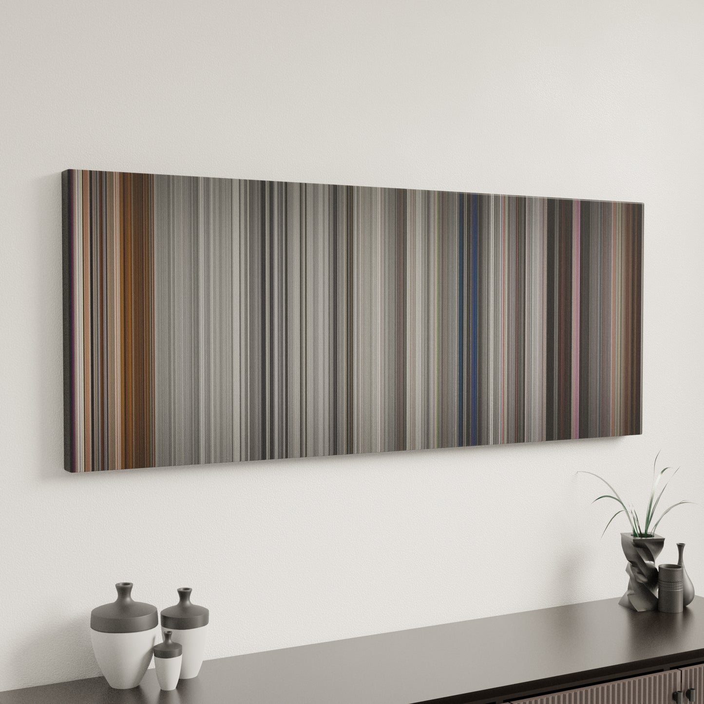 Minimal interior design with Pleasantville Frome on the wall