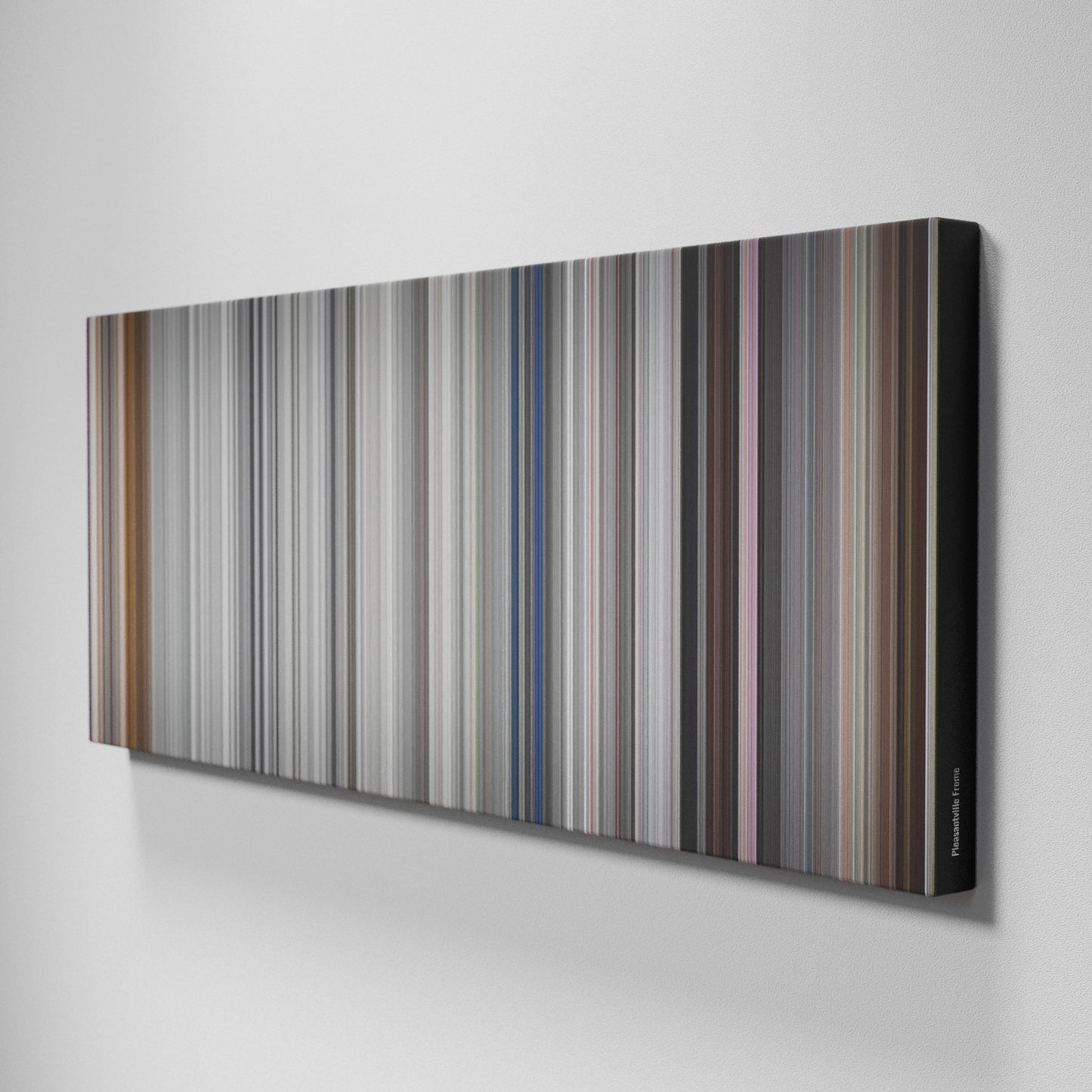 Side view of Buff's of Pleasantville Frome on the wall