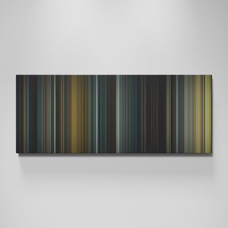 Se7en movie canvas wall art - color palette print