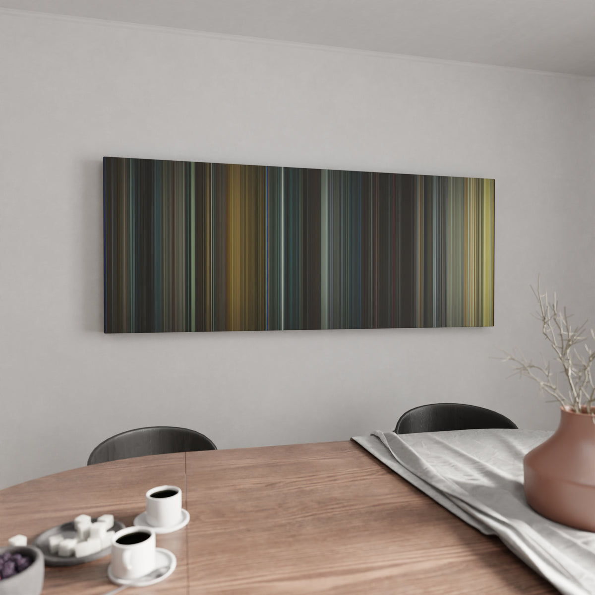 Se7en canvas wall art in kitchen - movie decor
