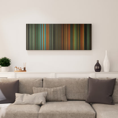 Living room interior with Sucker Punch Frome on the wall