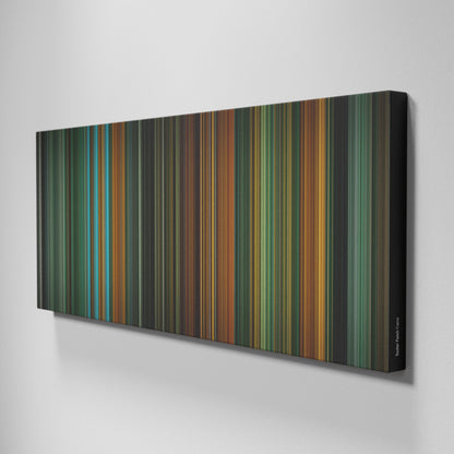 Side view of Buff's of Sucker Punch Frome on the wall