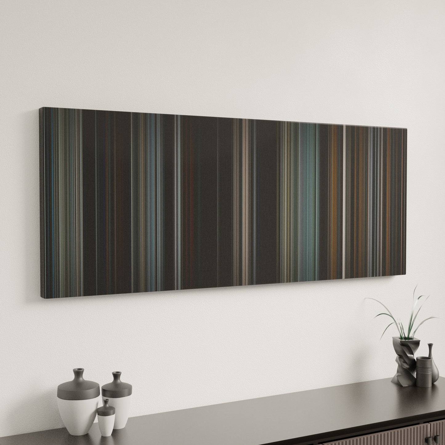 Minimal interior design with Heat Frome on the wall