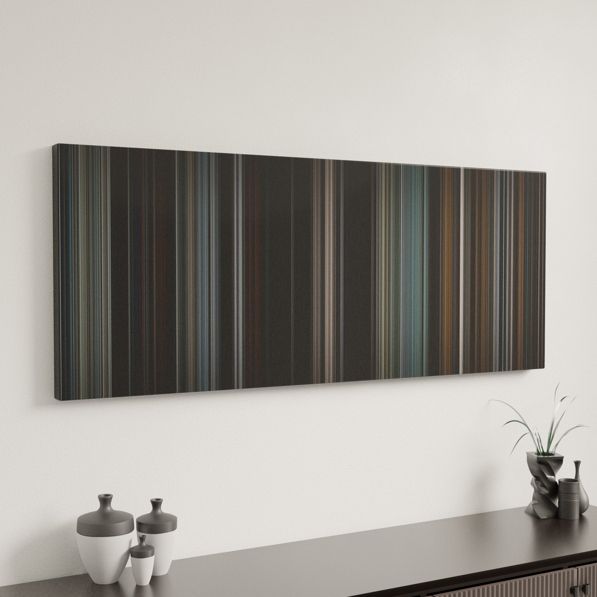 Minimal interior design with Heat Frome on the wall