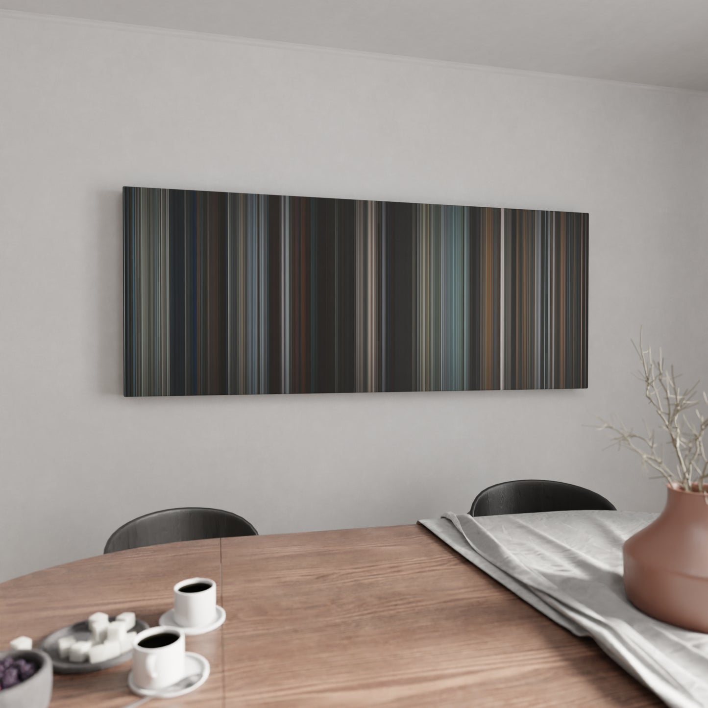 Kitchen with Heat Frome on the wall