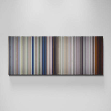 Full Metal Jacket movie canvas wall art - color palette print
