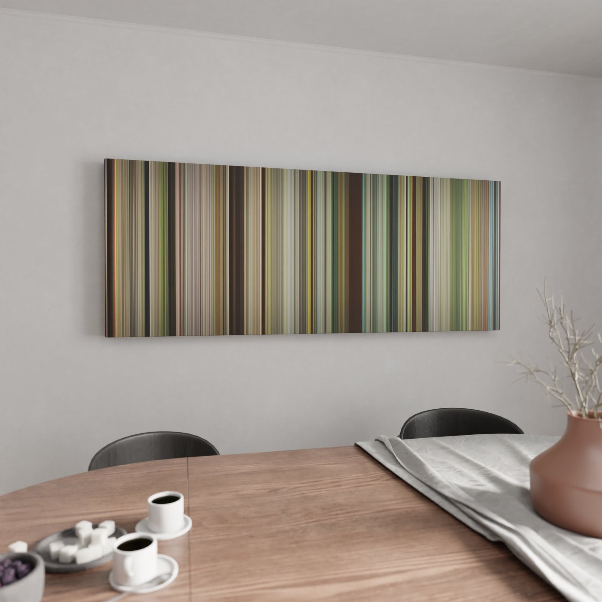 Kitchen with Blood Diamond Frome on the wall